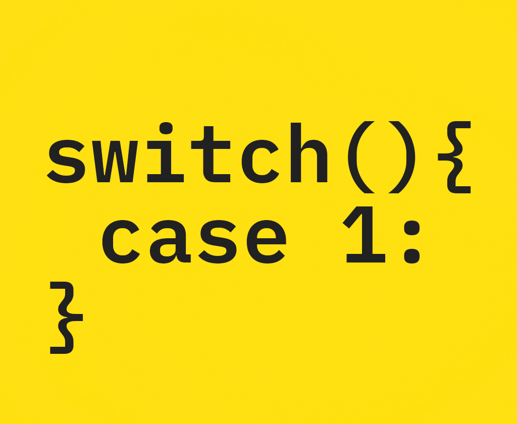 Пример использования условного оператора switch в JavaScript